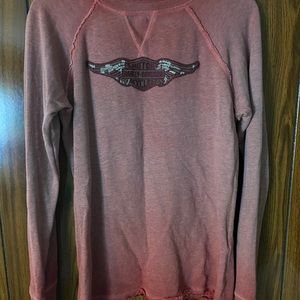 NWOT Harley Davidson long sleeve top